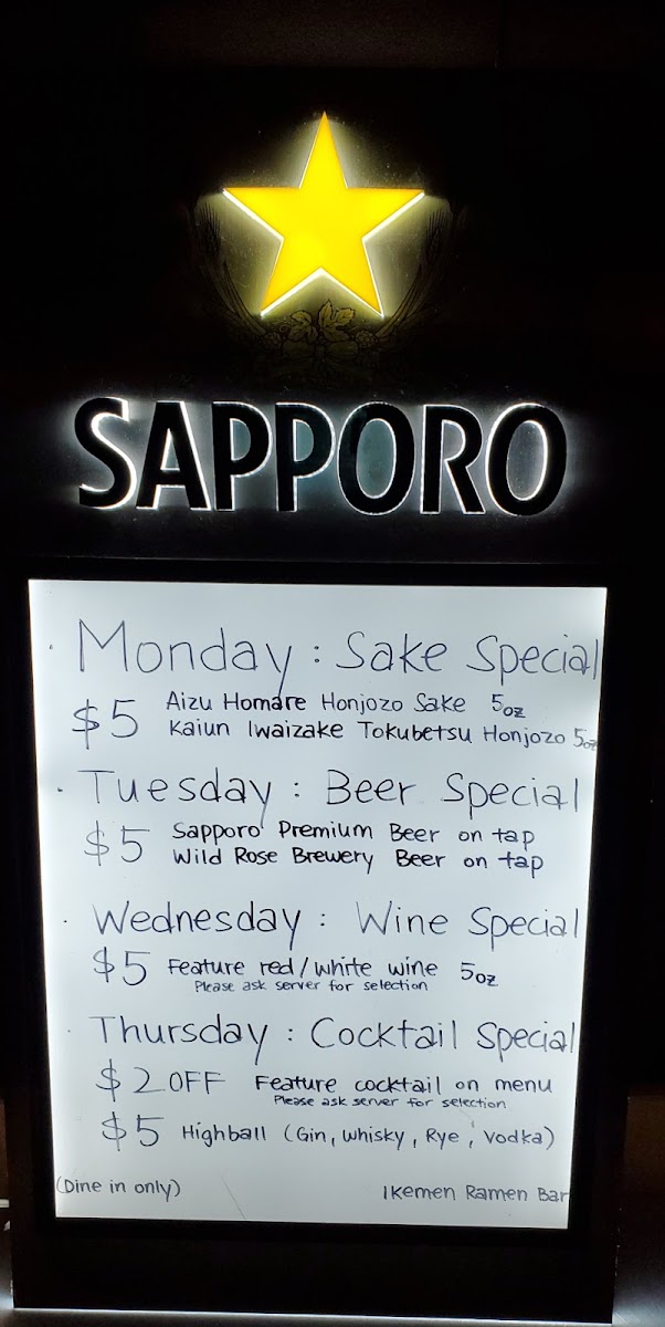 Ikemen Ramen Bar Menu-3