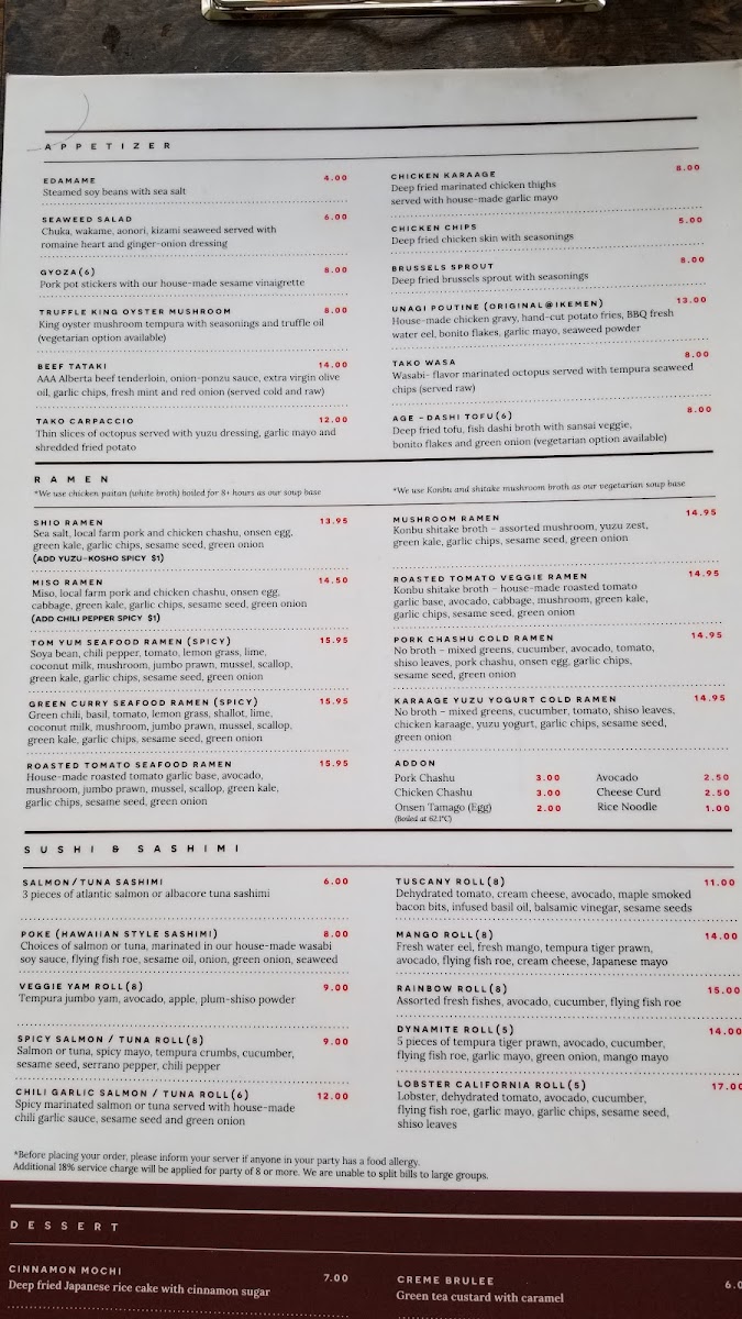 Ikemen Ramen Bar Menu-6